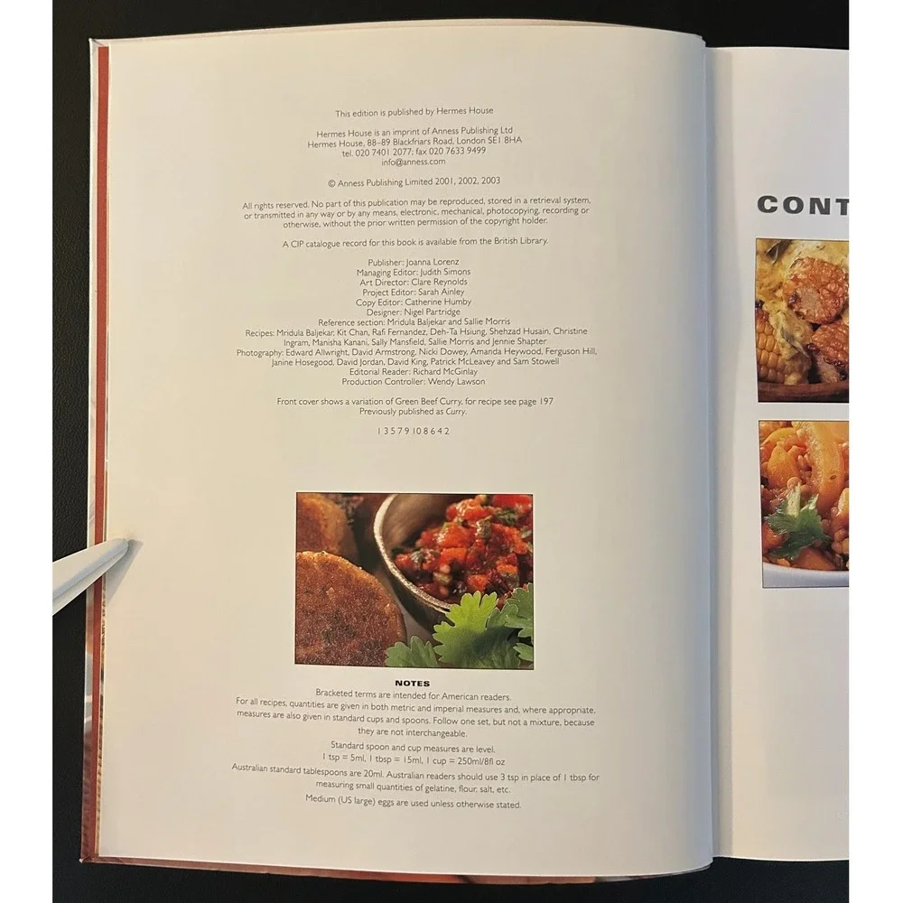 Best-Ever Curry Cookbook Mridula Baljekar 150 Recipes India Asia 0681888997